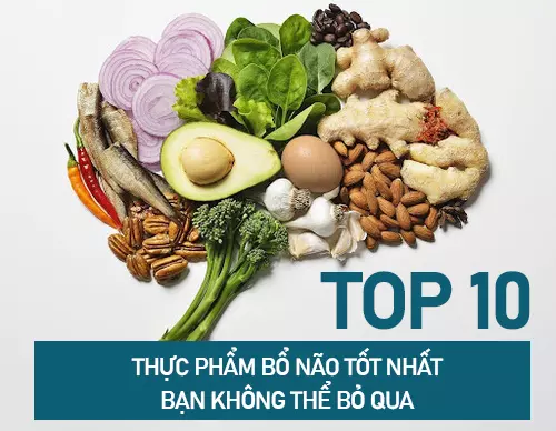 Top 10 thực phẩm bổ não tốt nhất bạn không thể bỏ qua!